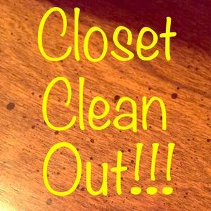 Closet Clean Out!!! Make me an offer on anything!!